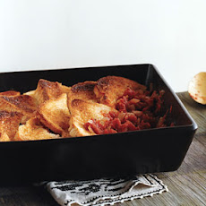 Baked Tomatoes with Crusty Bread