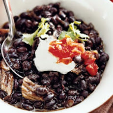 Beer-Braised Pork and Black Bean Soup