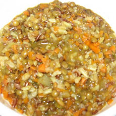 Spiced Lentils and Rice