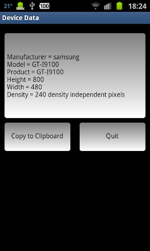 Display Device Data