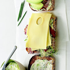 Roasted Pork Club with Scallion Mayonnaise