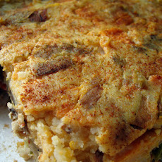 Thanksgiving Pie (Leftovers Shepherd's Pie)