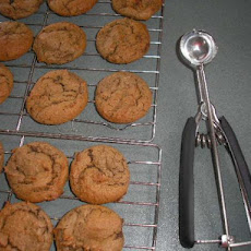 No Fat Added Chocolate Peanut Butter Cookies