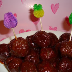 Drunken Meatballs (With Crock Pot Instructions)