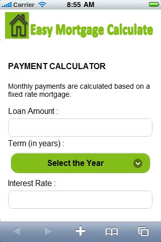 Easy Mortgage Calculator