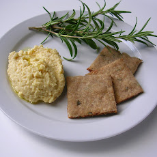 Buckwheat Rosemary Crackers