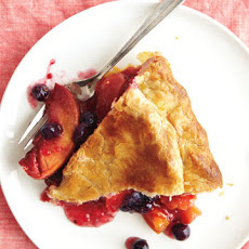 Peach-Blueberry Pie