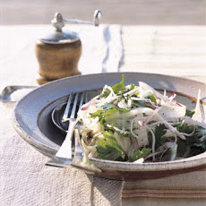 Fennel, Red Onion, and Parsley Salad