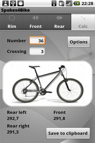 Spoke calc - Spokes4Bike