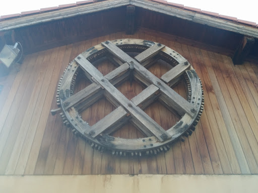 Large Wooden Wheel