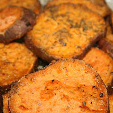 Sweet and Spiced Potato Slices