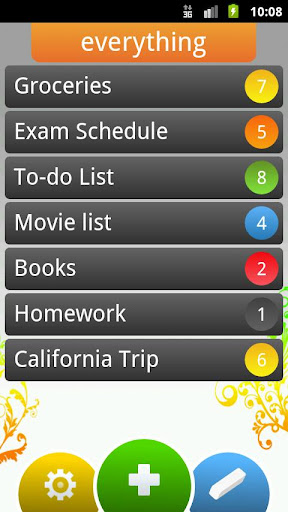 everything-a-to-do-organizer for android screenshot