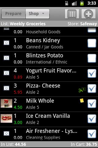 【免費購物App】Grocery Gadget Shopping List-APP點子