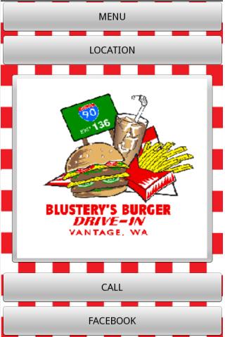 Blusterys Drive-In App