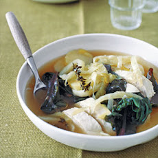Poached Chicken and Vegetables