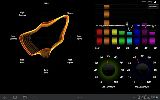 【免費娛樂App】Brainwave Visualizer-APP點子