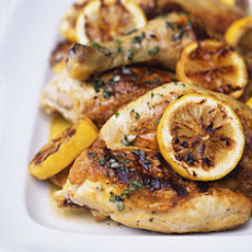 Grilled Chicken with Lemon, Garlic, and Oregano