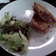 Grilled Manchego and Jamon Serrano with a Fig, Port, and Caramelized Onion Spread