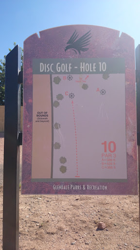 Disc Golf - Hole 10