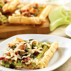 Asparagus, Prosciutto and Fontina Tart