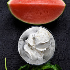 Fresh Mint and Watermelon Soda Floats