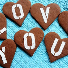 Chocolate Valentine Cookies