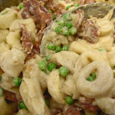 Pasta With Prosciutto and Peas