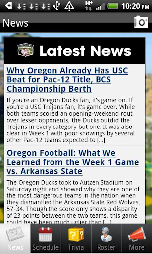 Oregon Ducks Football