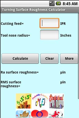 Turning Surface Roughness Calc