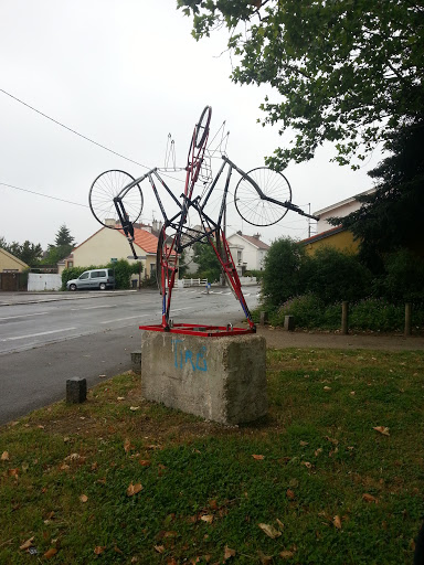Sculpture Vélos