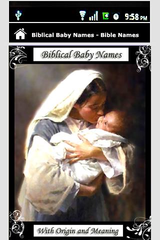 Biblical Baby Names Bible Name