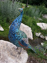 Peacock Statue 