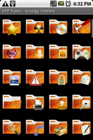 UFP Icons - Grungy Folders