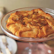 Easy Caramel-Banana Galette