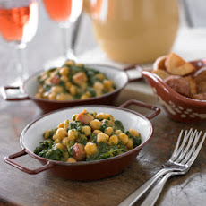 Chickpeas with Spinach