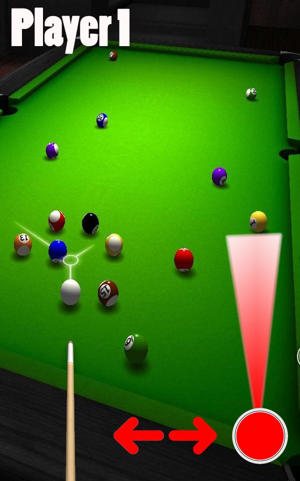 Android application 3D Pool Games screenshort
