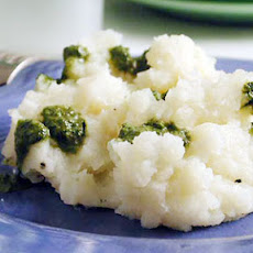 Pesto Mashed Potatoes
