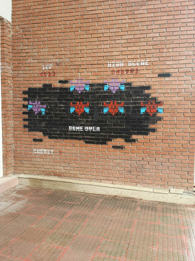 Game Over Mural