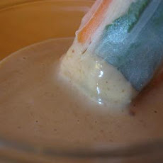 Gingery Peanut Butter Sauce
