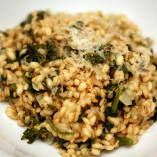 Dinner Tonight: Farro Risotto with Rapini