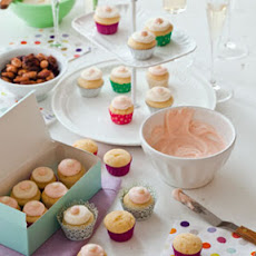 Pink Grapefruit Cupcakes