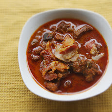 Mangalorean Beef and Bacon Gravy