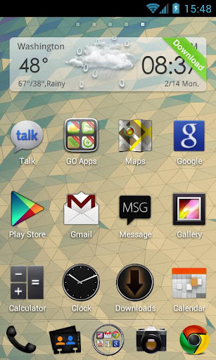 Darker Jelly Bean Go Theme