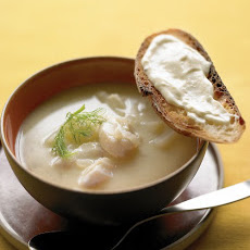Fish Soup with Lemon Aioli