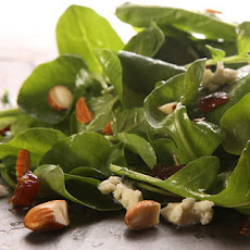 Watercress and Arugula Salad with Blue Cheese, Dates, and Almonds Recipe