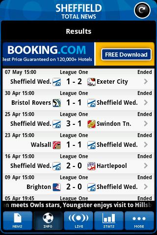 sheffield-wednesday-total-news for android screenshot
