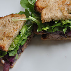Warm Steak Sandwiches with Caramelized Onions
