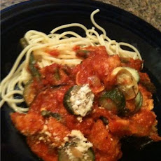 Eggplant Parmigiana, but healthy!
