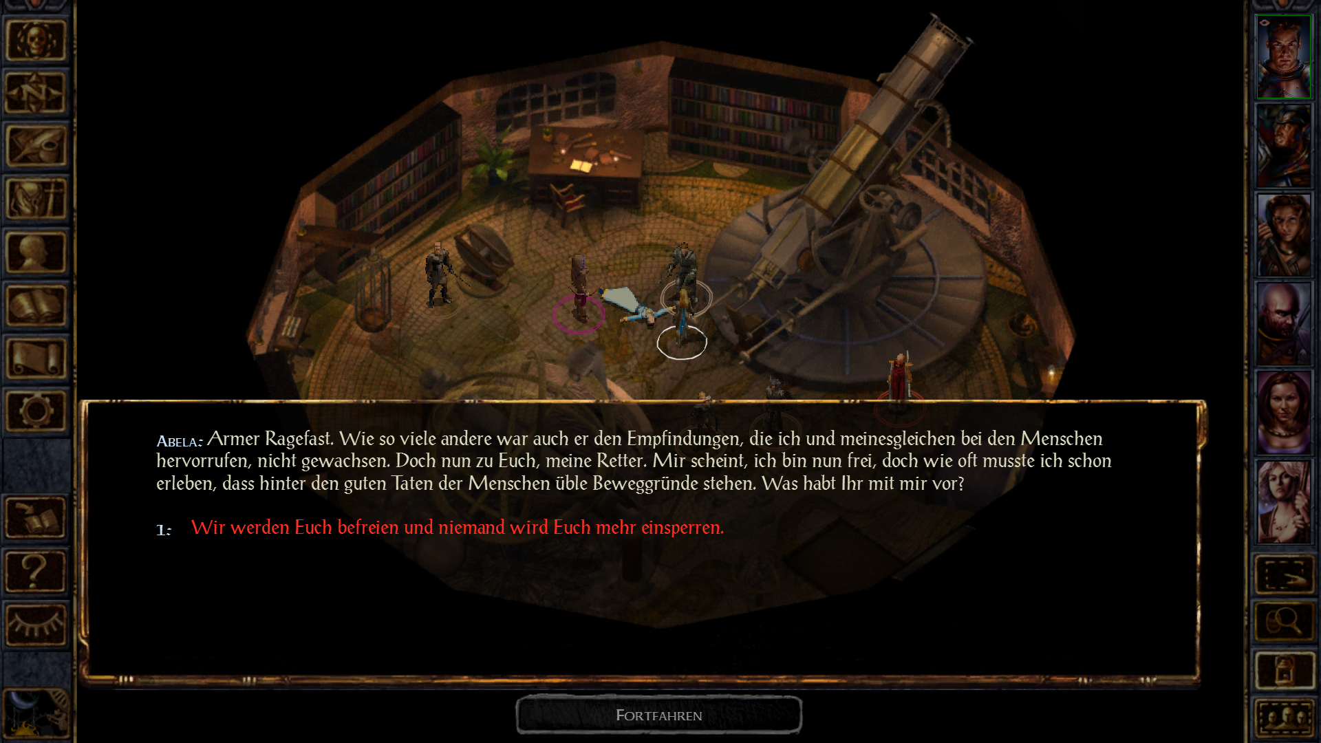 Android application Baldur's Gate Enhanced Edition screenshort