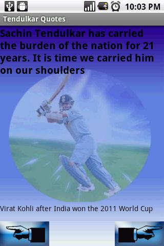 Tendulkar Quotes